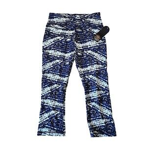 Studio by Energy Zone Woman's Leggings Andromeda Blue/Astral Combo - NWT